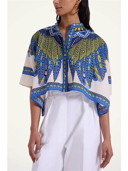 Mini Scarf Shirt LA DOUBLEJ. | SHI0091COT056CHA05MU01